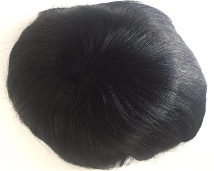 Thin skin toupees for men with holes hot sellers more brethable YL286
